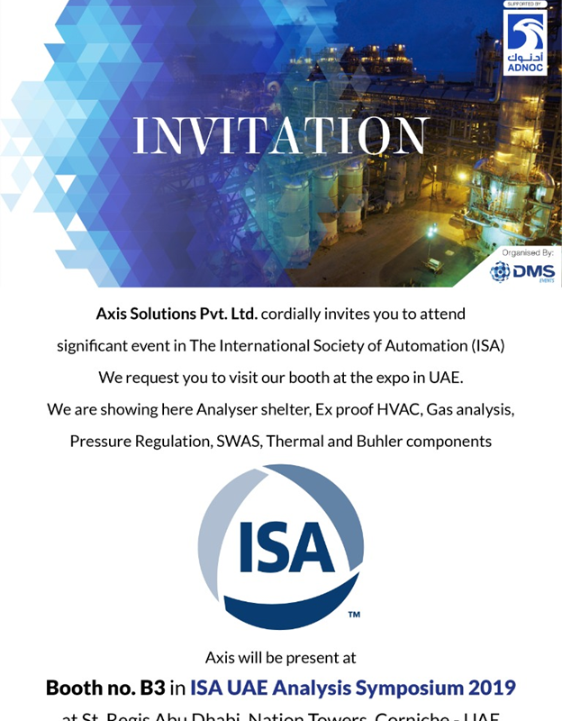 ISA UAE Analysis Symposium 2019